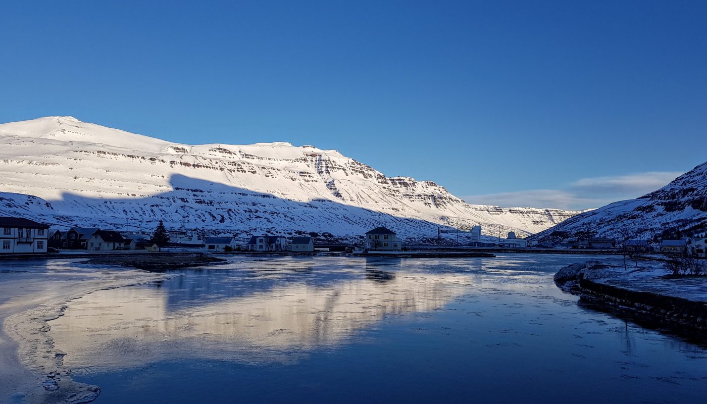 Winter Stillness in Seydisfjordur