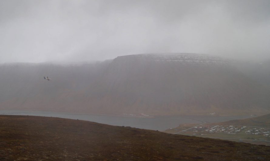 Iceland: Foggy Flight And Landing On Isafjordur Airport