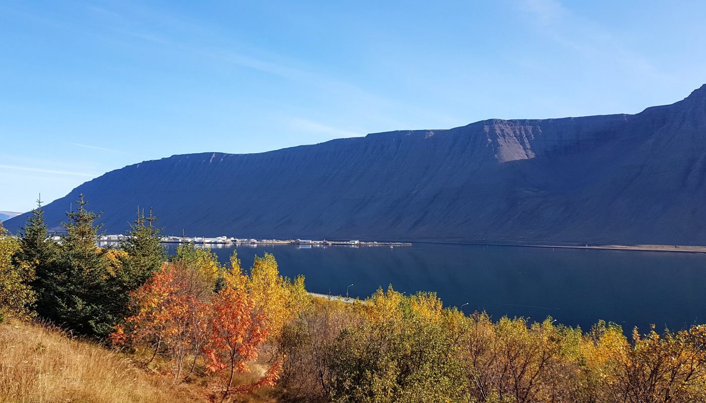 Autumn Sunshine in Isafjordur Town
