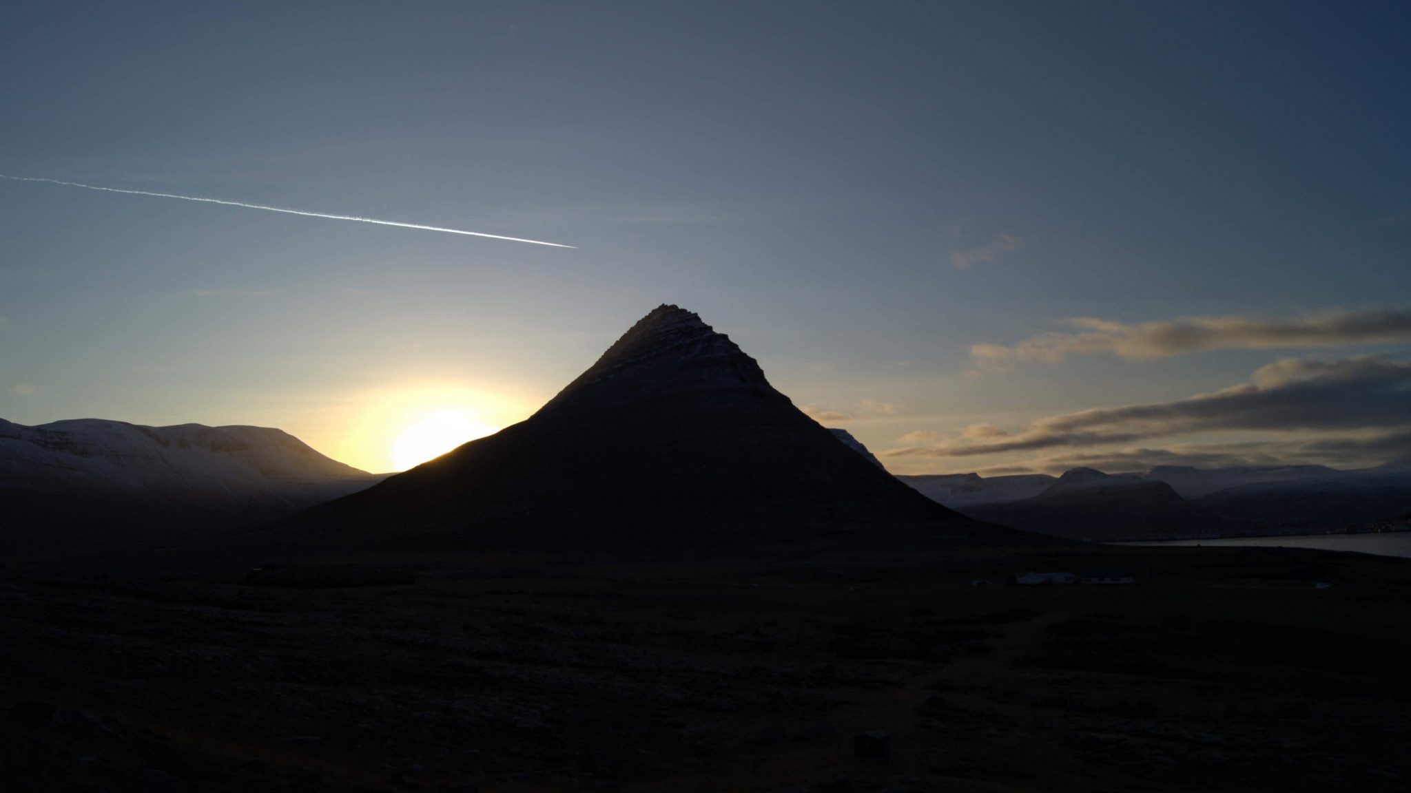 Sunset In The Westfjords