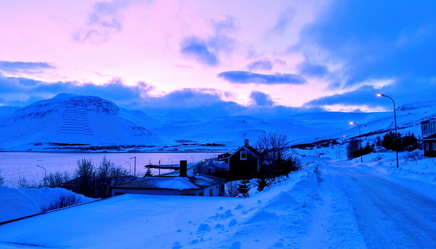 Ísafjörður Winter Afternoon