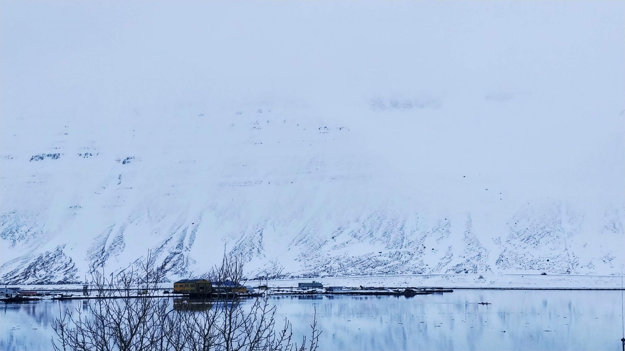 Calm Day At Isafjordur Town