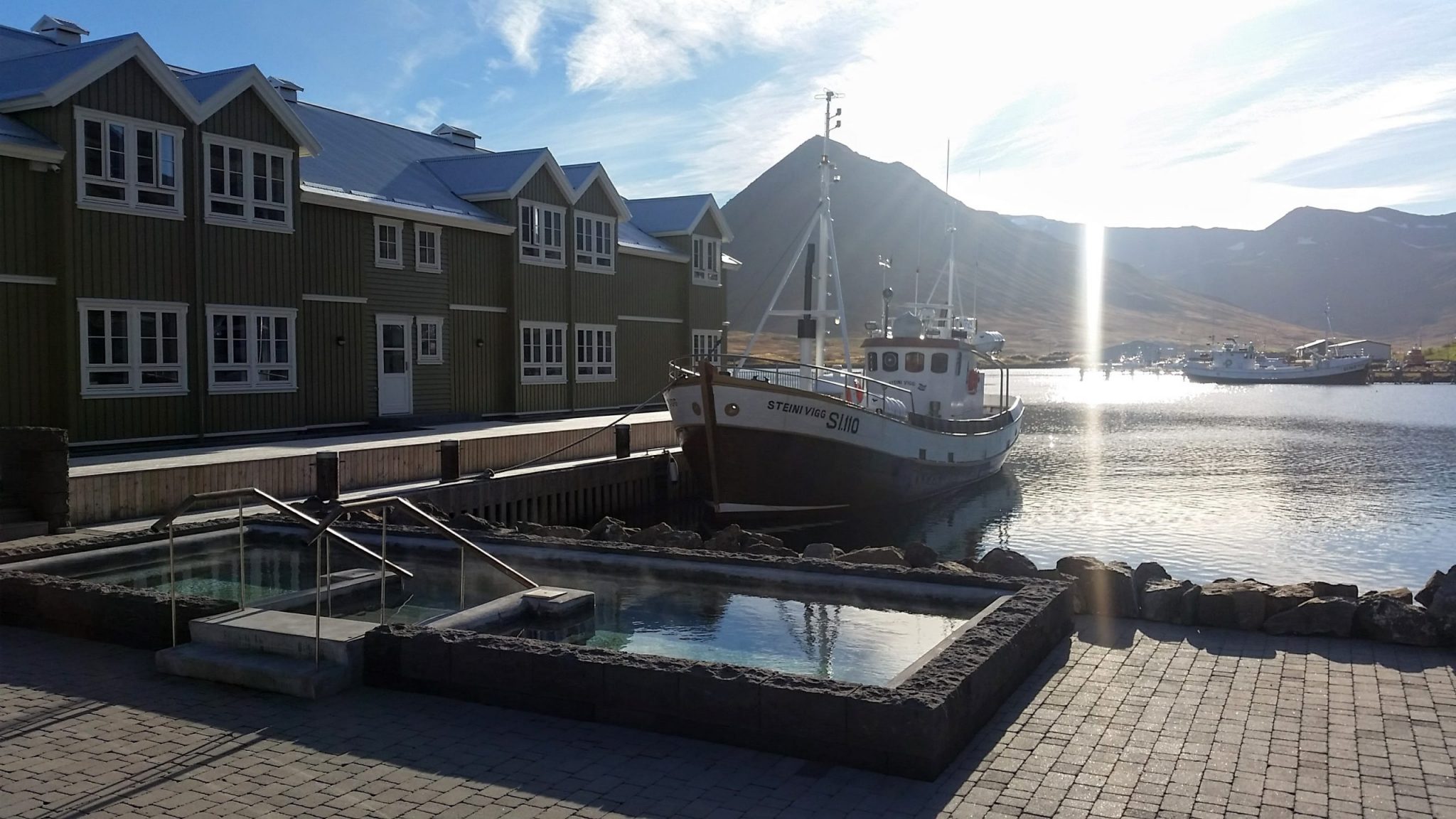 Fishing Boat At Siglufjordur Harbour
