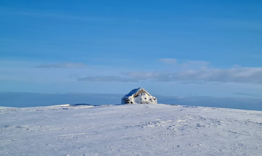 The Icelandic Hut On The Heath In The Westfjords