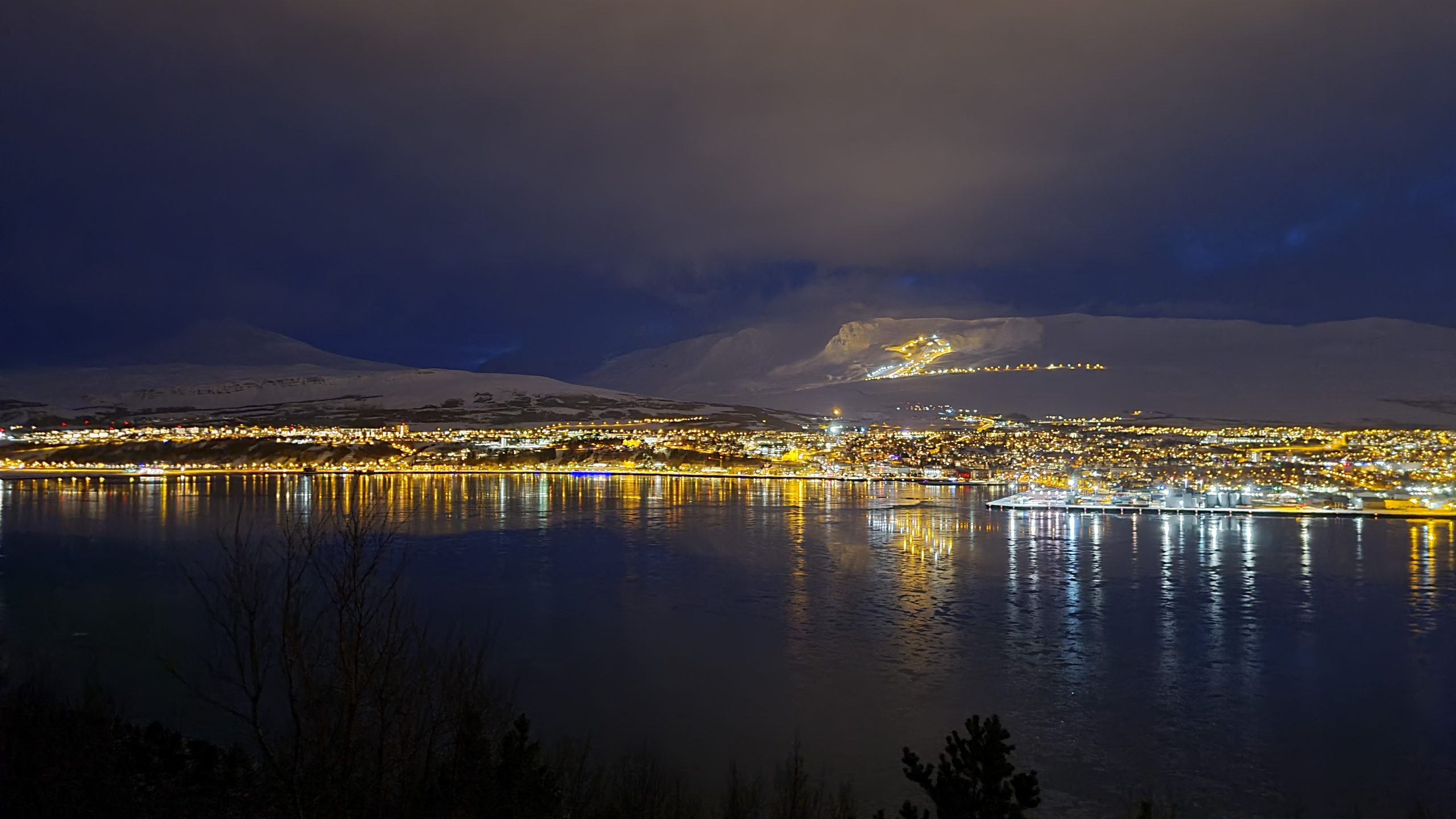 Akureyri At Night