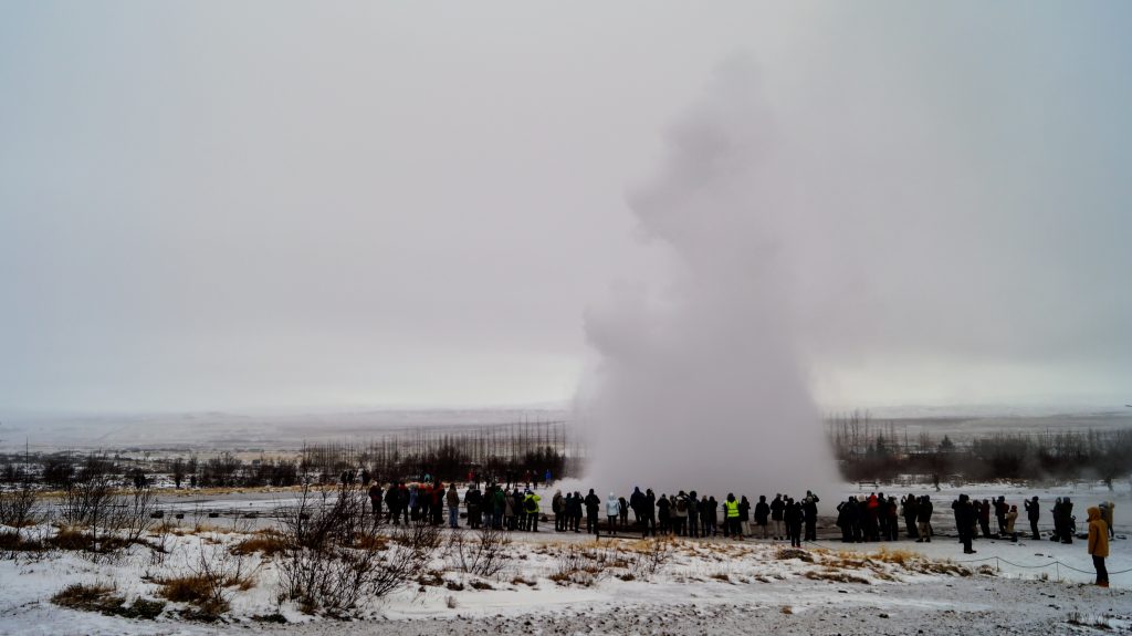 Strokkur in Geyser Area