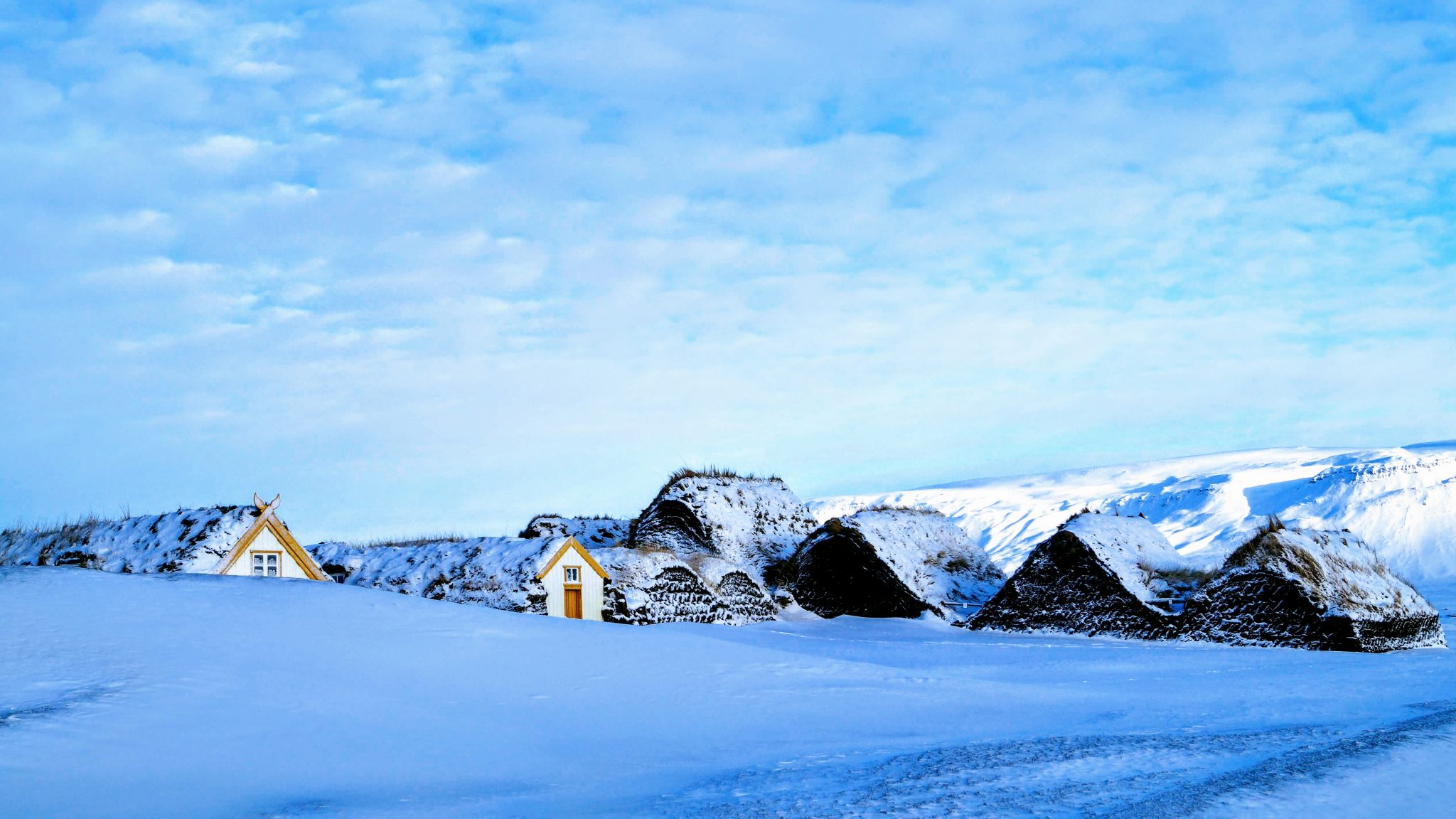 Winter vVew of Glaumbaer