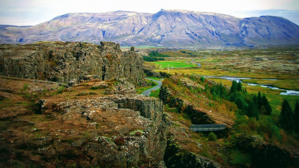 Almannagja in Thingvellir