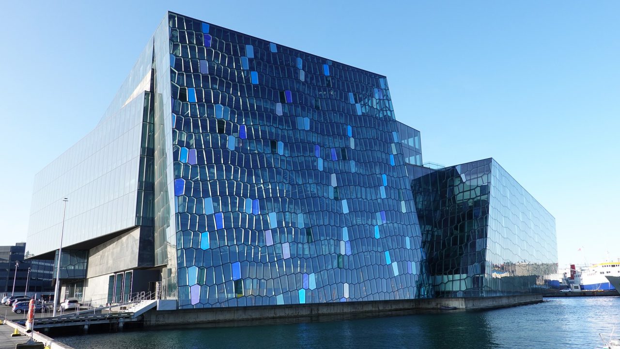 Harpa Concert Hall In Reykjavik