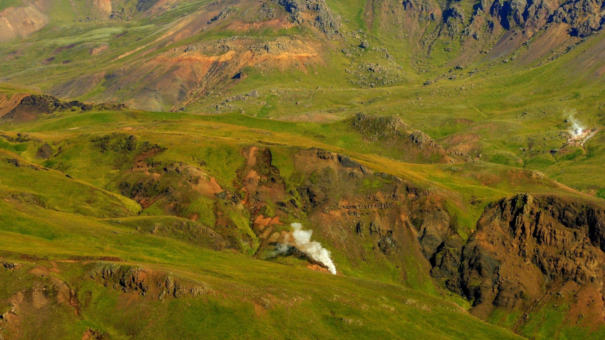 Hotsprings Near Hveragerdi