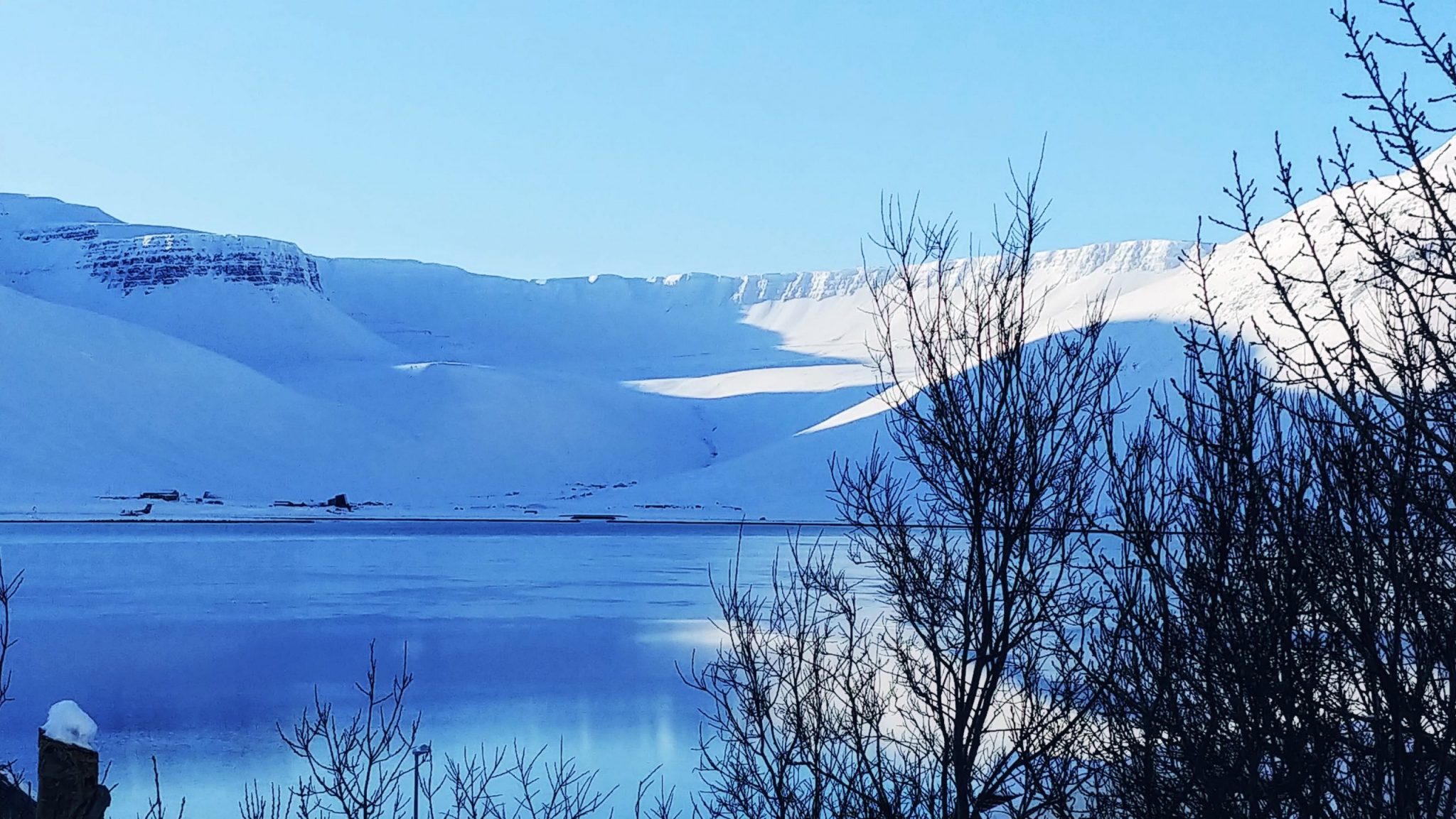 Winter in Isafjordur Town