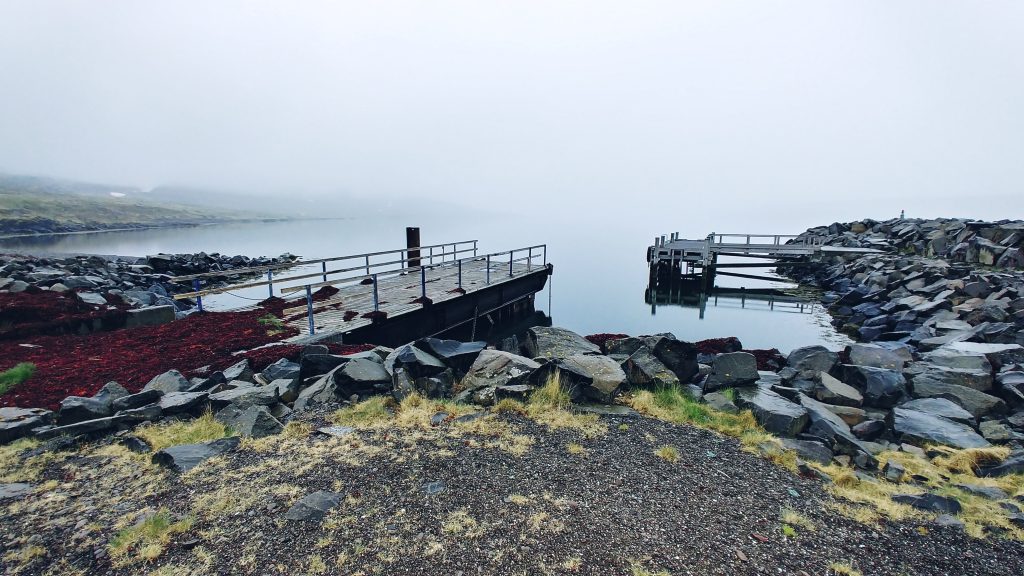 Old Harbour In Isafjörður Fjord