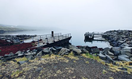 Old Harbour In Isafjörður Fjord