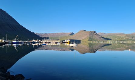 Morning in Isafjordur Harbour