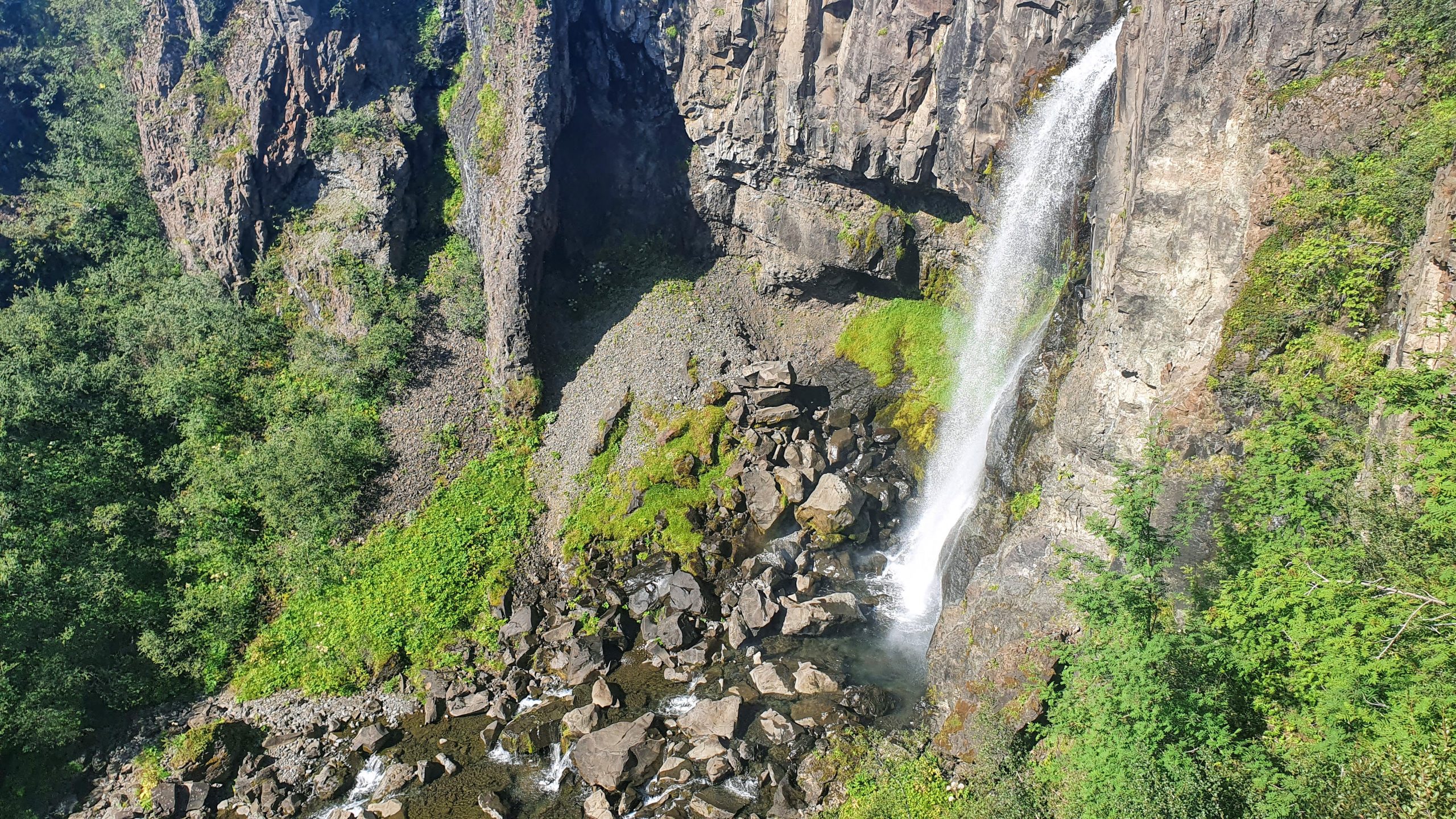 Waterfall in Skaftafell
