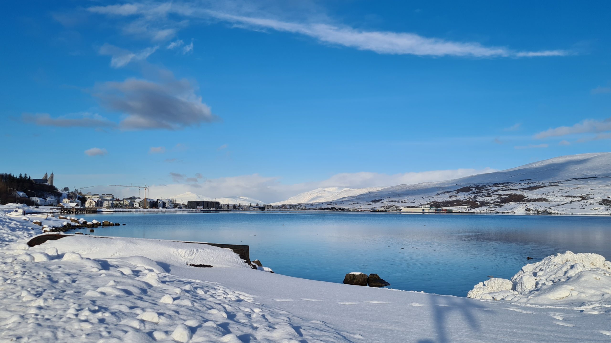 Akureyri in Winter