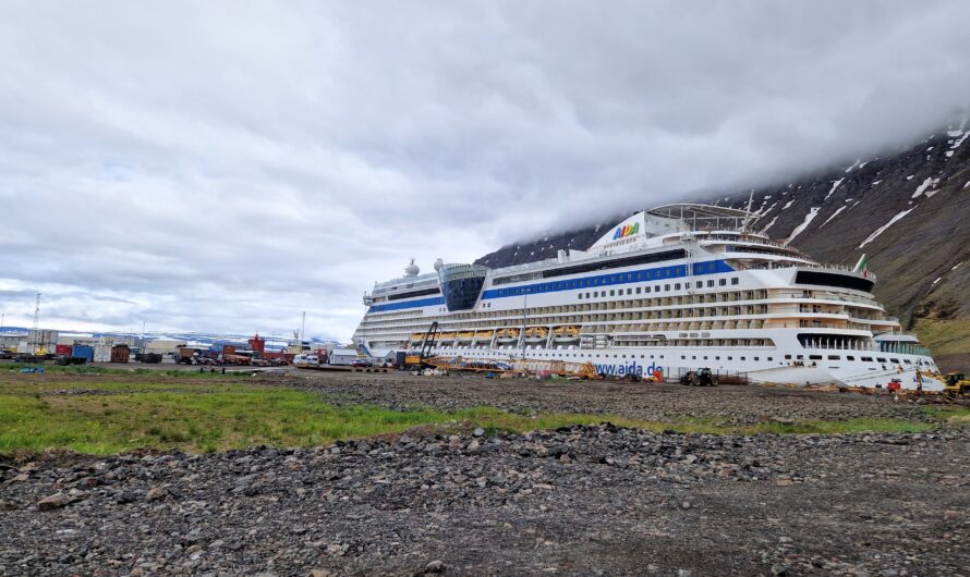 Cruise Ships in the Narrow Fjord – Photo Gallery