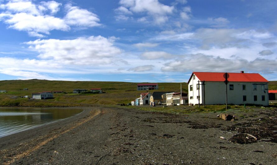 Borðeyri Village in Hrútafjörður