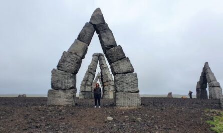 Strong as a Rock at the Arctic Hedge on The Arctic Coast Way