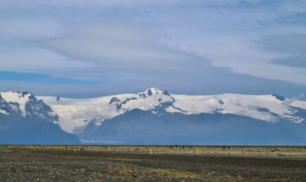 Road Below Vatnajökull Glacier