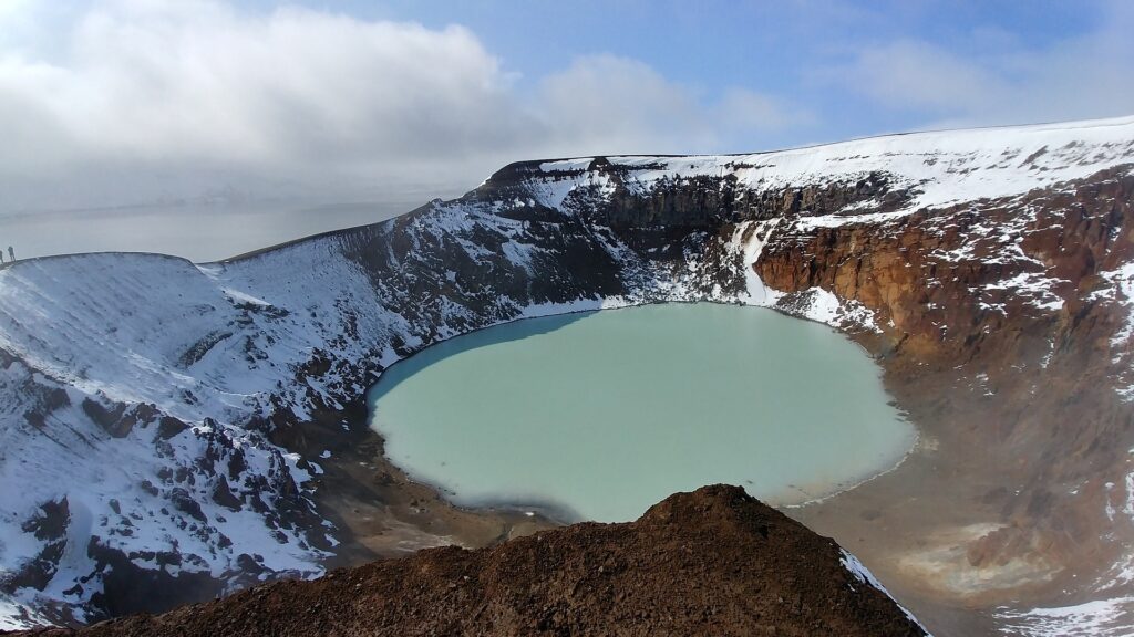 Crater in Askja area