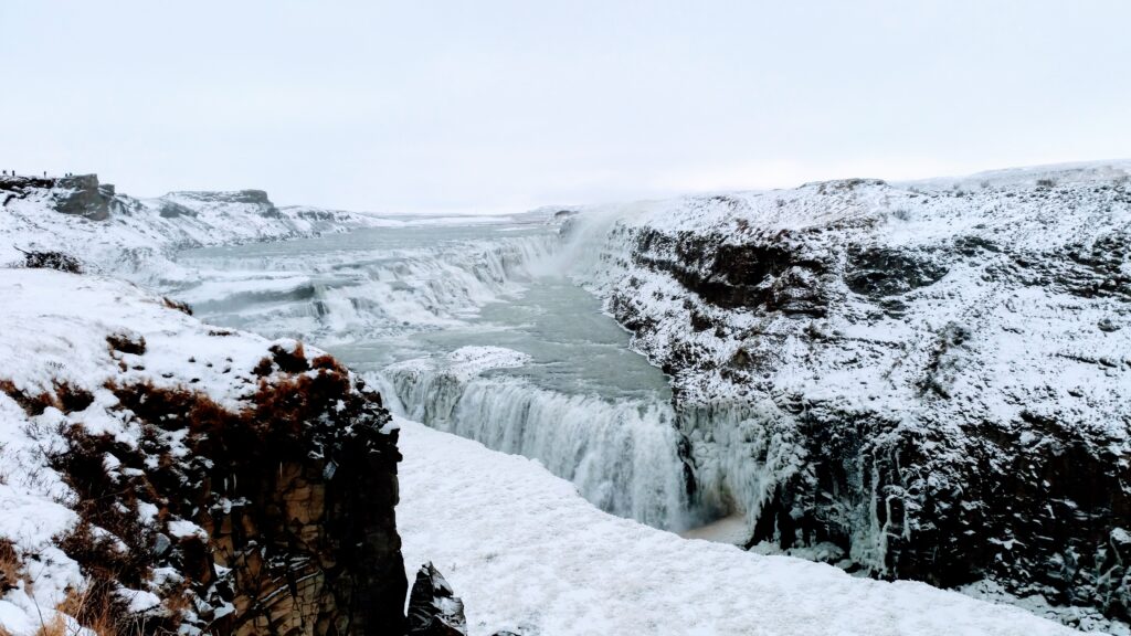 Gullfoss in Winter