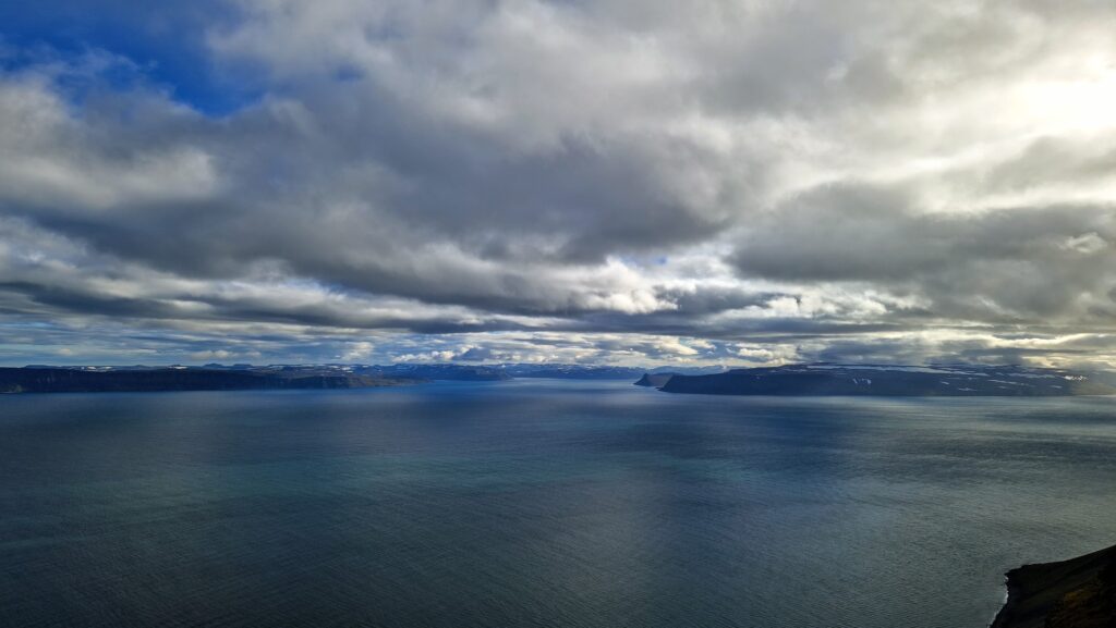 View of Hornstrandir and Jökulfirðir