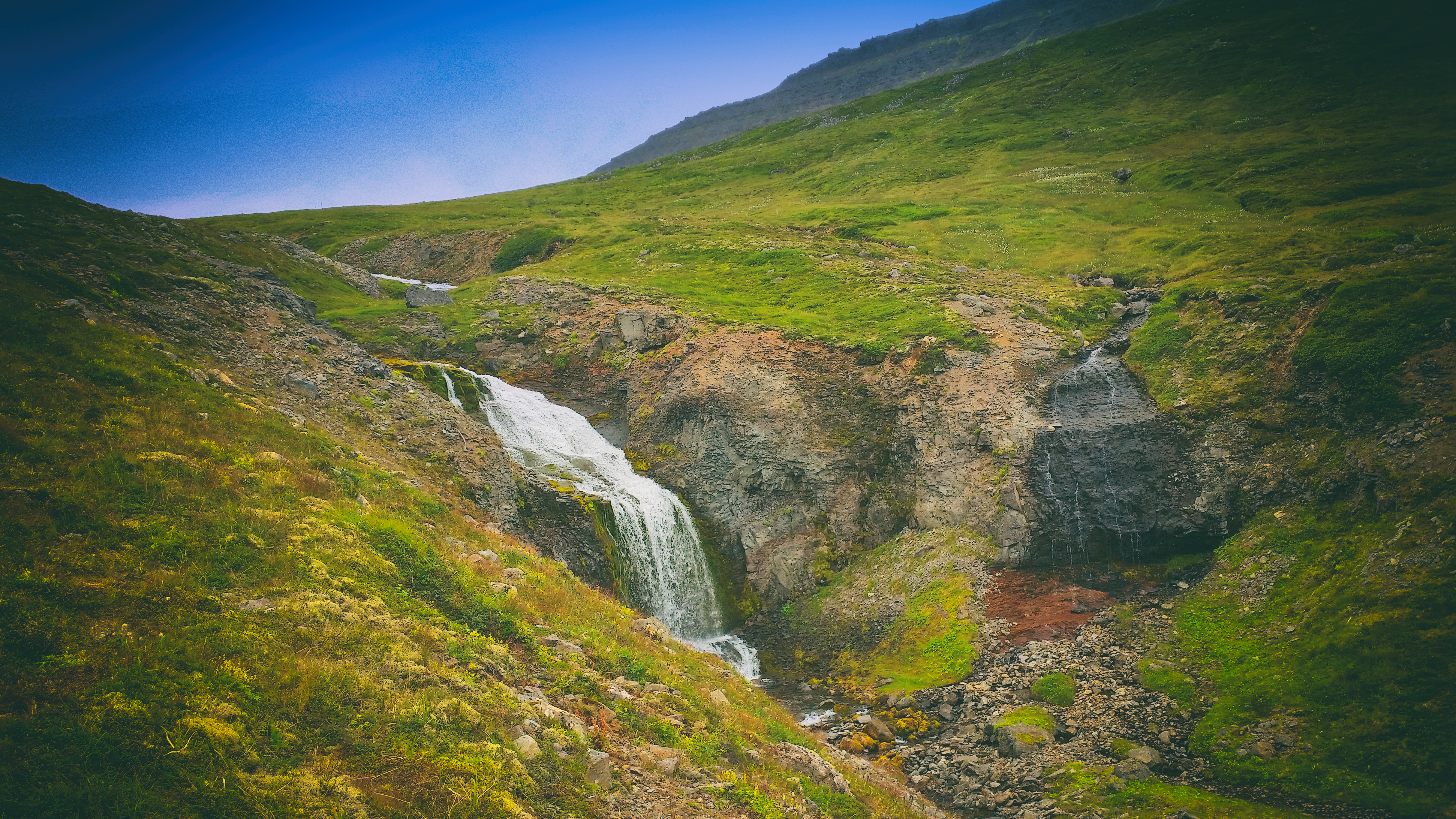 Small Waterfall in the Westfjords
